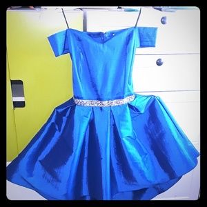 Royal Blue Girls dress,  M size.